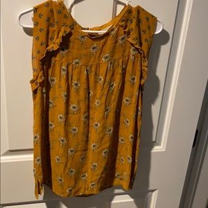 LOFT blouse - sleeveless - S